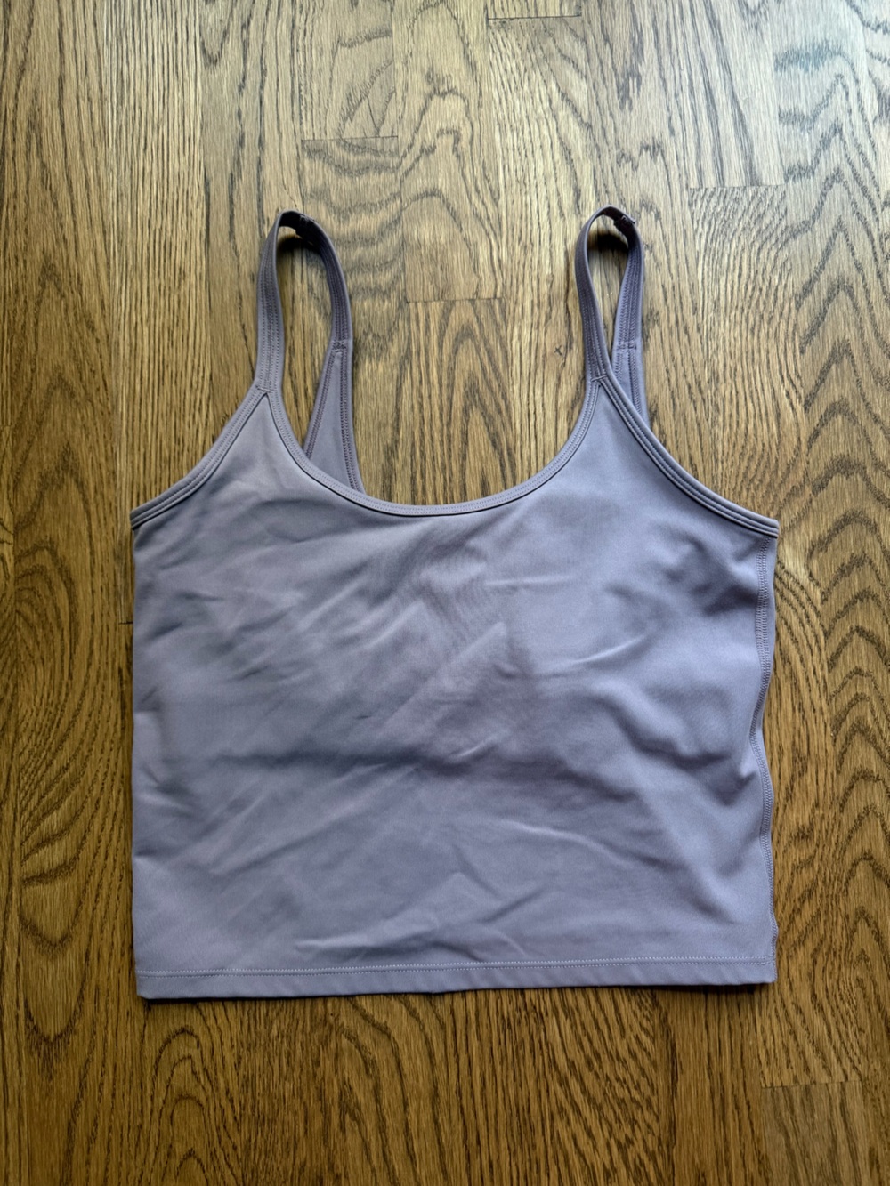 Girlfriend Collective “Gemma Scoop” athletic top. Size small.